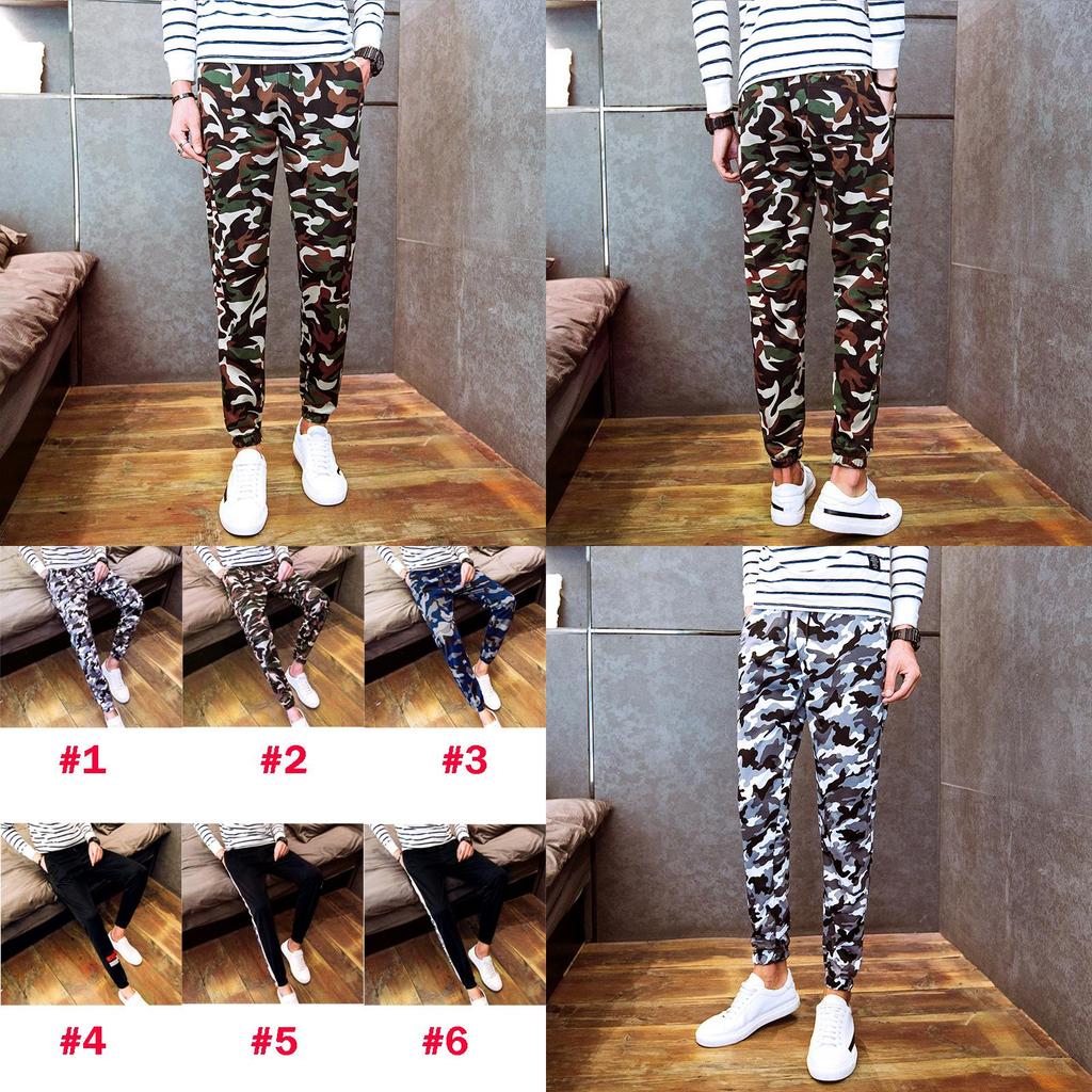 Stylish Camouflage Men Gym Pants For Casual And Comfortable Workouts