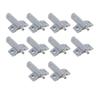 10Pcs Self Rebound Cabinet Door Damper Plastic Cabinet Stopper New Cabinet Door Buffer  for Wardrobe