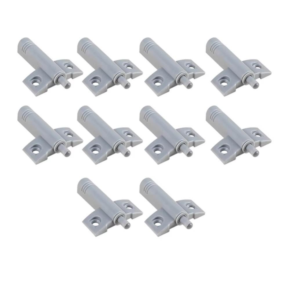 10Pcs Self Rebound Cabinet Door Damper Plastic Cabinet Stopper New Cabinet Door Buffer for Wardrobe