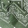 Cotton Paisley Headscarf and Cycling Mask