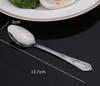 Stainless Steel Cutlery Set: Soup Spoons & Dessert Forks for Restaurants & Homes