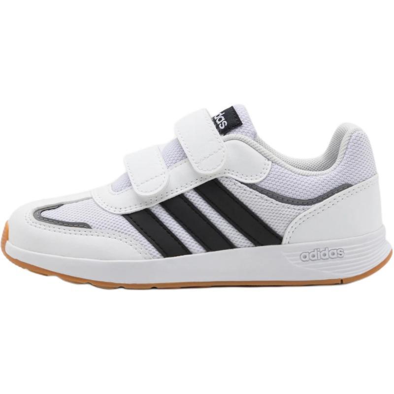 

Adidas TENSAUR Abrasion Resistant Low Top Kids Skateboarding Shoes White/Black/Gray Children Aged 3 7 Years Old Sneakers JQ4765 33