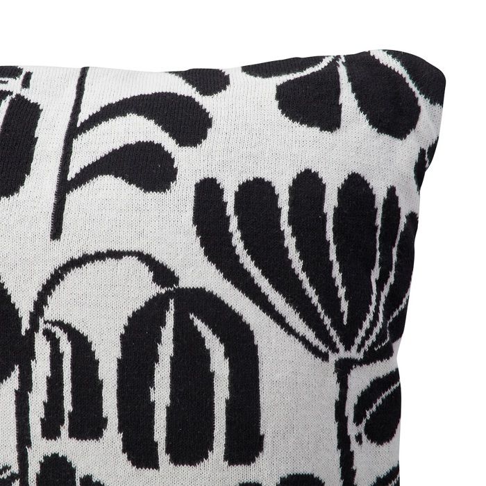 Coussin effet tricot 40 x 40 cm Twisted Lime