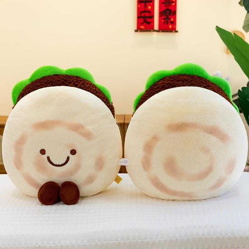 Creative New Roujiamo Plush Toys and Funny Cute Roujiamo Doll Pillows To Give Girls Birthday Gifts