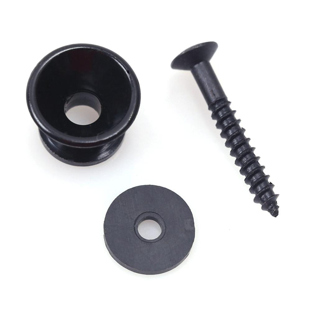 2x Guitar Pegs for Acoustic Electric Bass Ukulele Guitar Strap Buckle Lock Pins