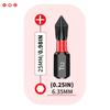 PH2 Magnetic Anti-Slip Phillips Screwdriver Bit Set, 25-150mm, High Hardness Electric Screwdriver Heads
