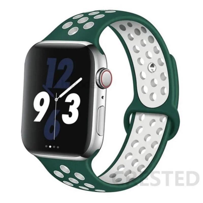 Silicone band For Apple Watch 11 strap 44mm 40mm 45mm 41mm 42mm 46mm correa bracelet iWatch Series 10 8 SE 3 6 7 9 Ultra 2 49mm