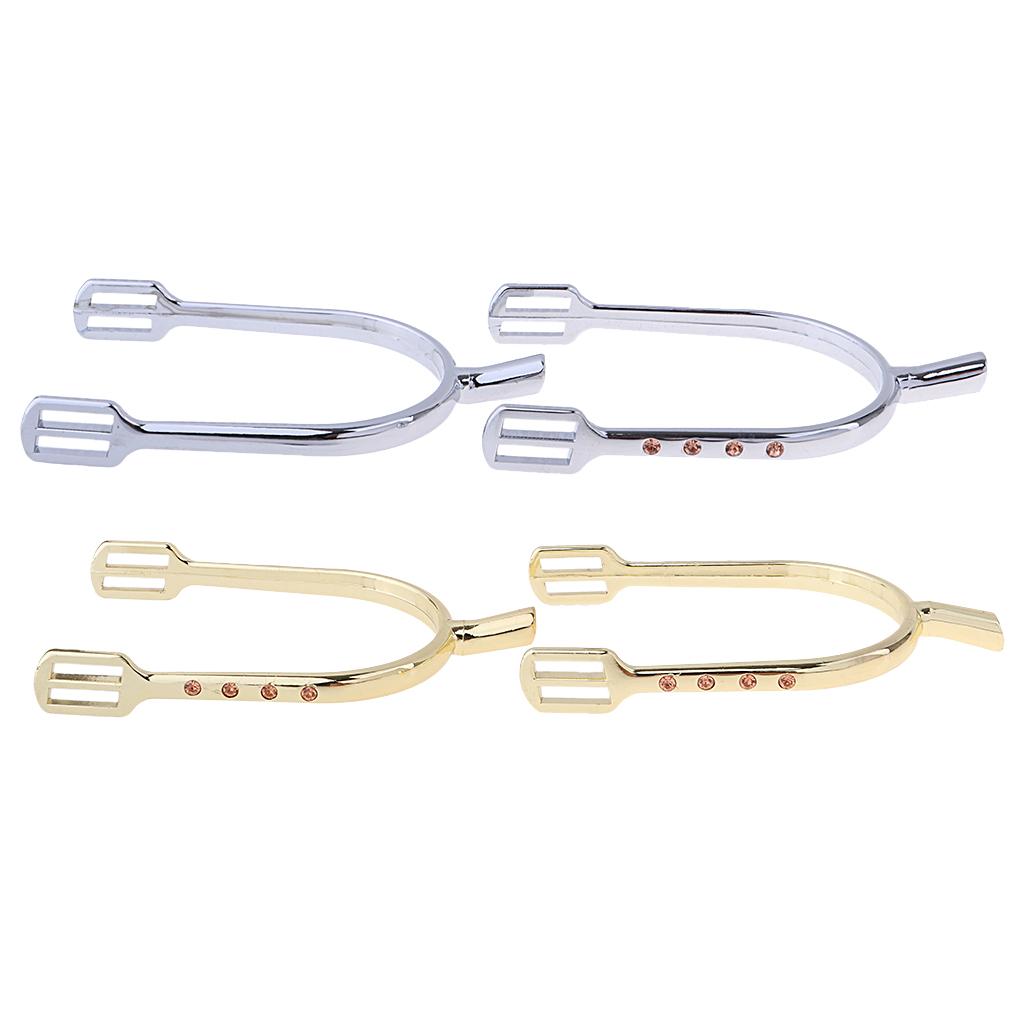 1 Pair Zinc Alloy Horse Equestrian Horse Riding Boots Accessories 12*8*2cm