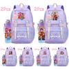 2Pcs/set New Christmas K-pop Printed Backpack 750Ml Water Bottler Large Capacity Travel Bag for Teenager Girl Boy Waterproof Bookbag Kid Gift Rucksak
