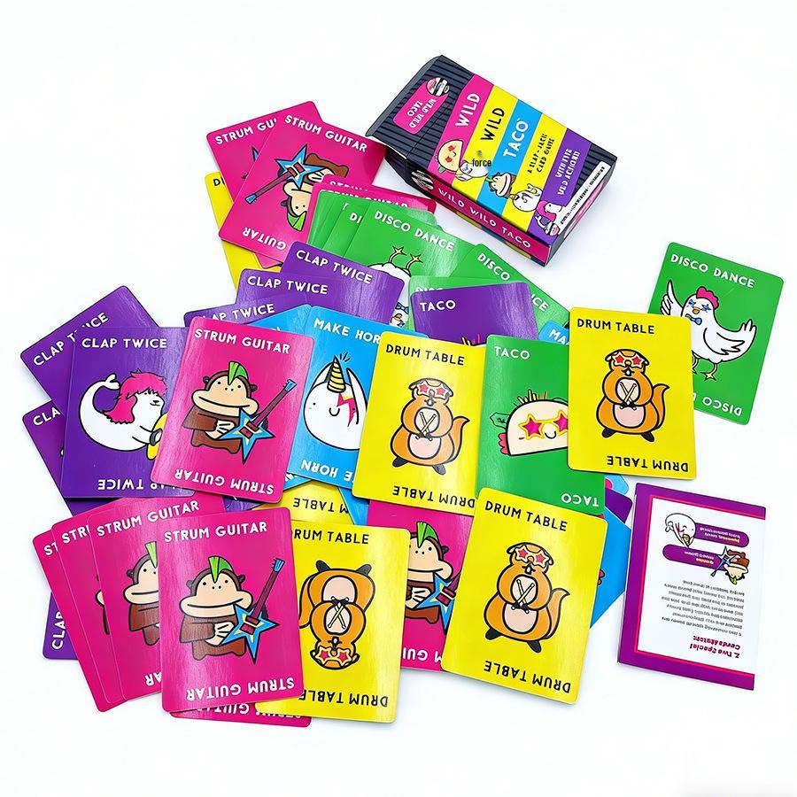Wild Taco Clap Card Game – Popular Family Gathering Fun