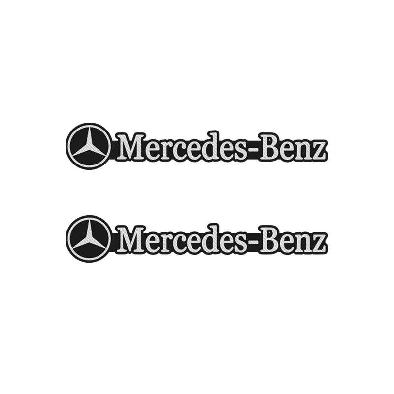 Aluminum Car Audio Decoration Sticker Badge Decal Accessories For Mercedes-Benz GLC X253 X254 C-Class W205 W206 A-Class W177 GLA BM1