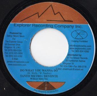 

7inch Record TANTO METRO & DEVONTE - Do What You Wanna Do NONE Explorer Record Jamaica Reggae, Ska & Dub Used