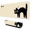 Cute Cartoon Cat Mouse Pad Xxl Large Antislip Rubber Gaming Mousepad Esport Durable Thick Seam Edge Office Gamer Long Desk Mat