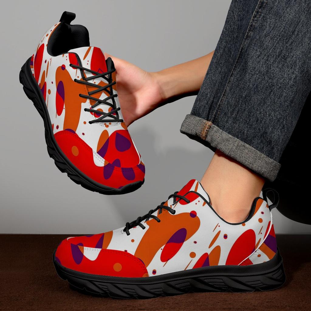 Men's Sneakers Lace Up Casual Shoes for Mens Running Sports Shoes Training Mens Women Sneakers Travel Walking Sneakers Footwear