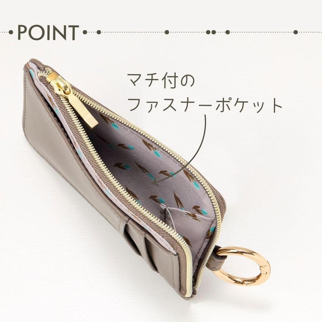 Raymay Fujii Ausweishülle, Nofes Mini-Geldbörse, Kartenetui, Mitternachtsblau, NSP1447K