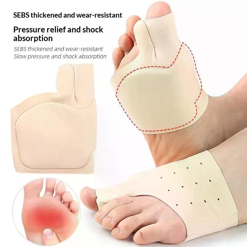 1Pair Toe Separator Corrector Hallux Valgus Bunion Toe Straightener Foot Pain Relief Bone Thumb Adjuster Pedicure Tools