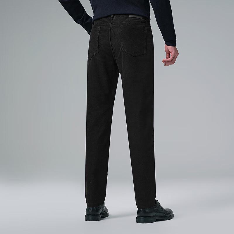 Lilang Men's Slim Fit Modal Blend Brushed Casual Pants