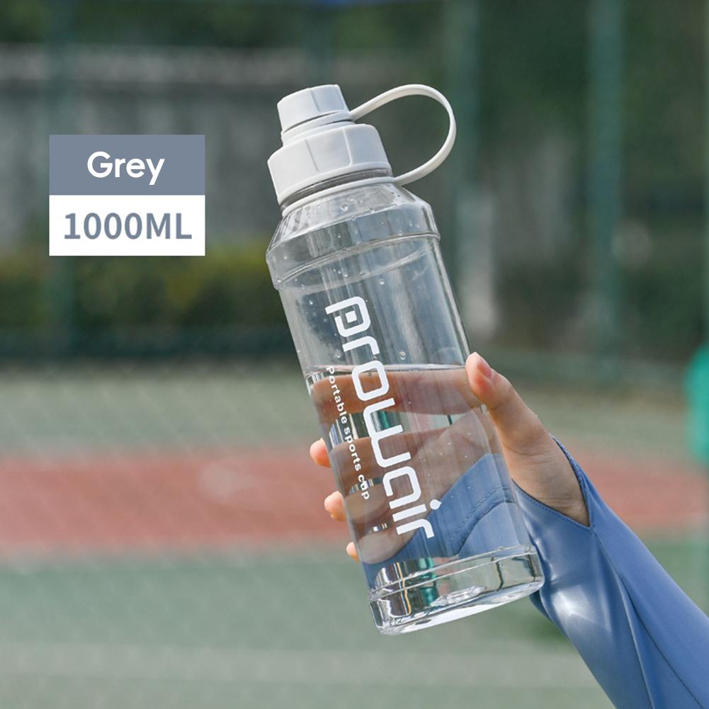 1000ML Leak-Proof Plastic Large Capacity Sports Water Bottle Non-Toxic Odorless Perfect for Hot/Cold Drinks