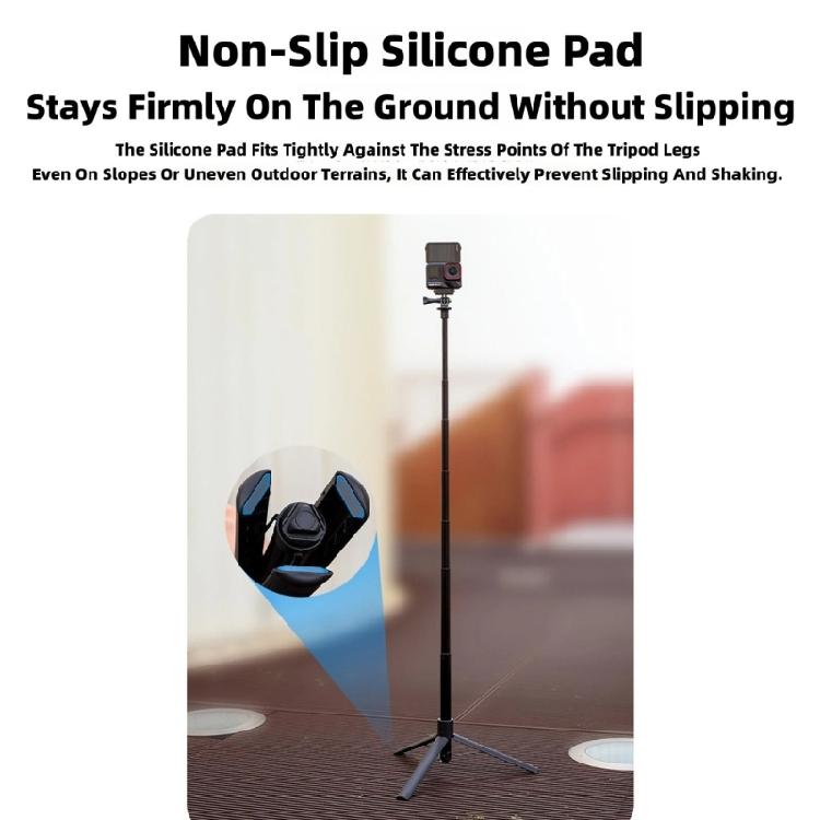 Extendable Universal Tripods With Height Control For Sports Cameras For Secure Placement During Activity