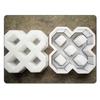 1Pcs 25x6cm Paving Brick Mould Plastic Reusable Stepping Stone Paver Hollow Grass DIY Walkway Brick Mold