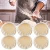 6Pcs Sourdough Starter Jar Covers 7.6cm To 10.1cm Elastic Cloth Sourdough Fermentation Jar Lid Breathable Reusable Cloth Jar Lid