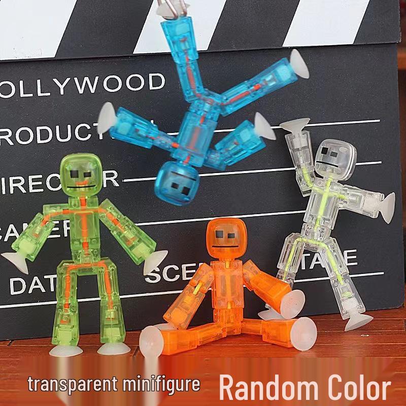 Le Toys Twisty Stickman: Creative Changeable Doll with Suction Cup