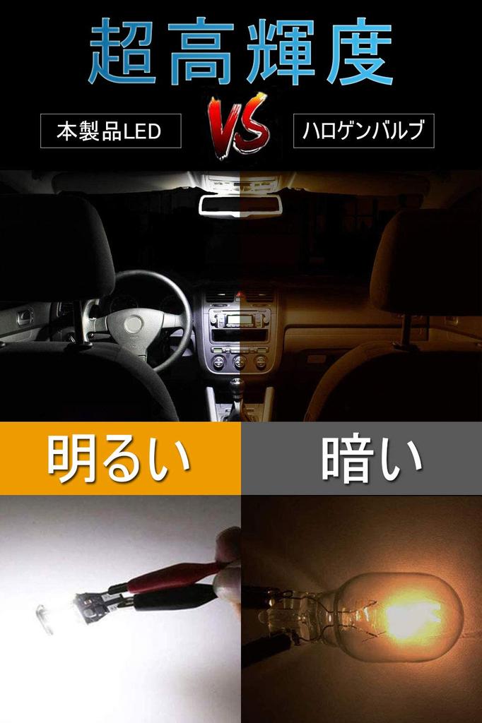 T10 LED Voice Lamp, T10 LED Canceller, T10 LED White Explosion, Built-in Canceller, CANBUS