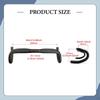 Bike Handlebar Aluminum Alloy Cycling Parts Comfortable Grip Sturdy Replace Rest Bar Bent