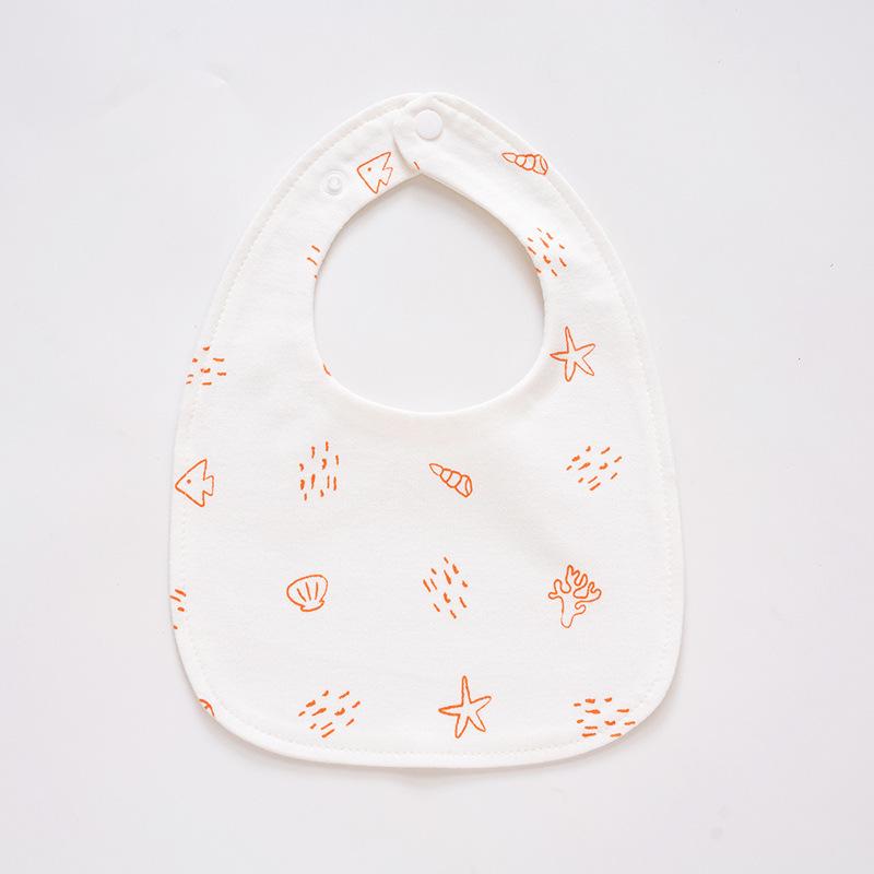 Thick Waterproof Baby Bib - Pure Cotton, Enlarged & Widened for Boys and Girls