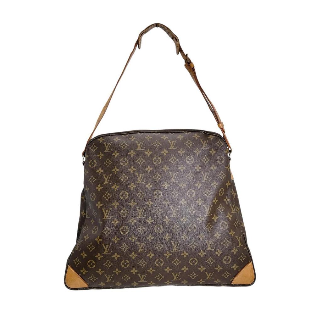 LOUIS VUITTON Monogram Ballad Shoulder Bag Monogram canvas Brown unisex M51112 Used