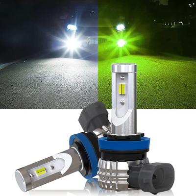 Perrace H8 LED Fog 2 Color Switching, H11 LED Fog Light, 2 Color Switching,