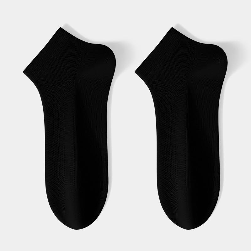 100% Cotton Women's Mesh Mid-Calf Socks - Antibacterial, Thin, Summer Style