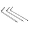 3Pcs Dual Purpose Screwdriver Set L Type Hex Cross Head Steel Simple Hardware Hand Tools