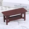 Mini Wooden Desk Furniture Model Toy Diy Dollhouse Decoration Play House Toys