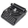 Antique Typewriter Model Black Retro Vintage Portable Manual Props Model Decoration Ornaments for