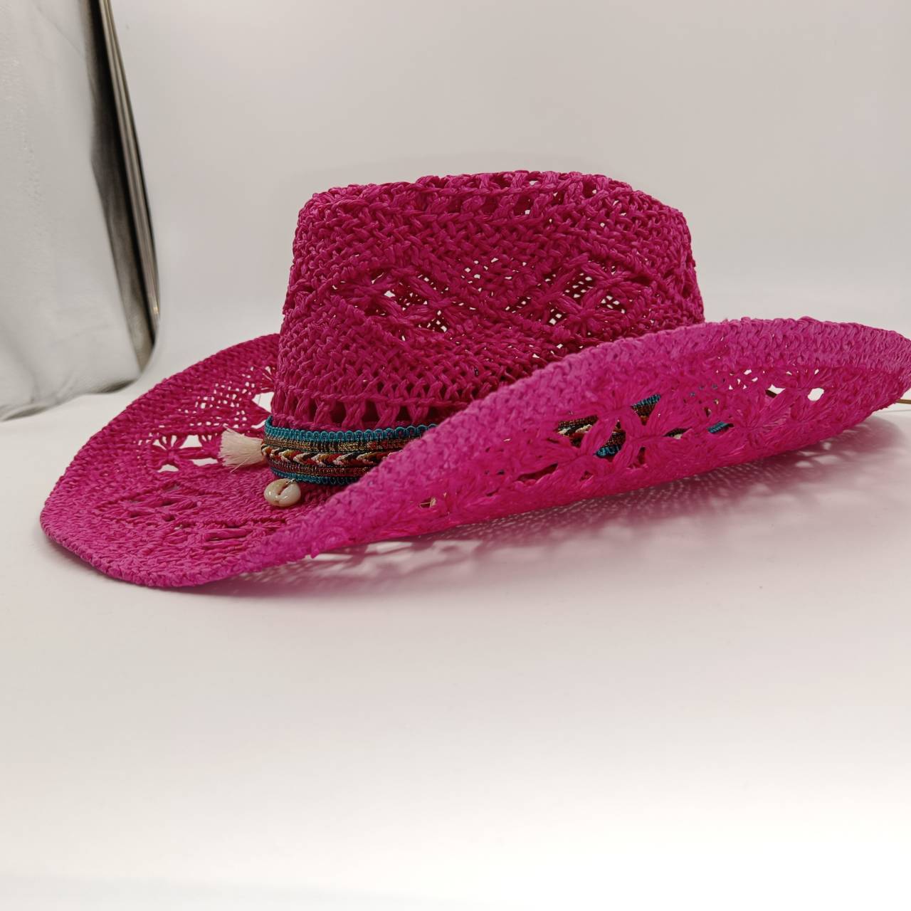 

cowgirl western hat mexican hat retro curling hat western cowboy hat outdoor riding hat travel sports hat M 56-58CM
