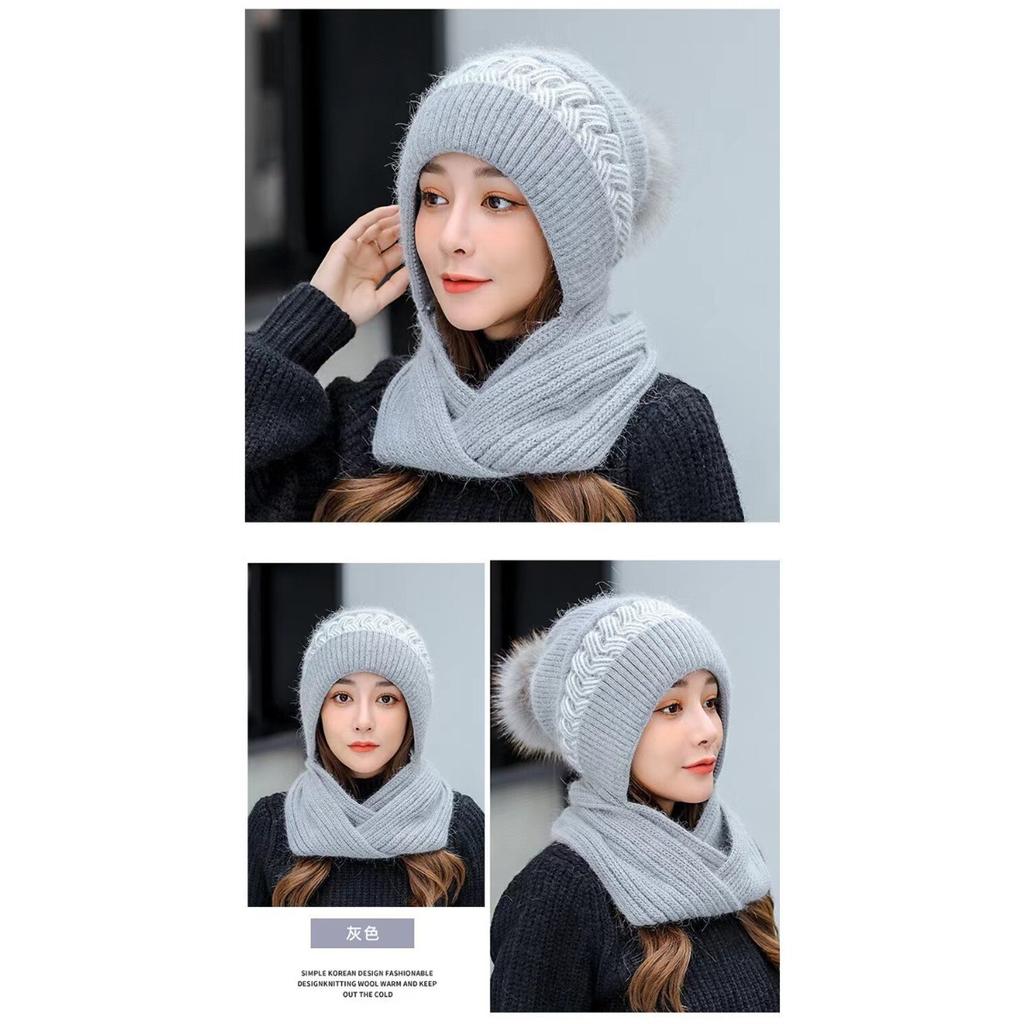 Hats, Woolen Hats, Thick Hats, Scarves, Outdoor Hats, Cold Hats, Knitted Hats, Woolen Hats, Necklaces