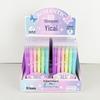 3D Glitzer Highlighter Stift Set: Sechs fluoreszierende Farben für kreatives Journaling.