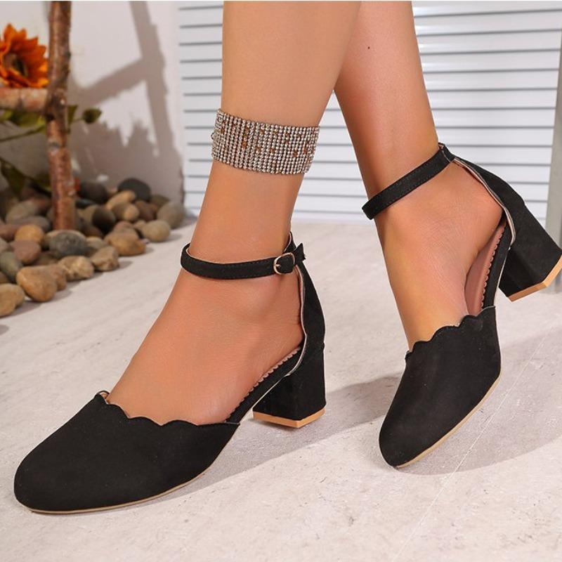 Fashion women fashion sweet white leather hollow out comfort shoes lady classic comfort spring & summer square heel shoes zapatos ca162