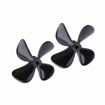 4-blade Propeller for Underwater RC Boat, Set of 2 CWCelsiusCCW RC Ship Plastic Propeller Outboard Propeller for 4 Mm Shaft for RC Model Boat RC Boat