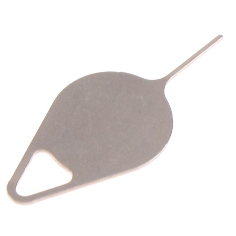 50Pcs Sim Card Tray Removal Eject Pin Key Tool Stainless Steel Needle