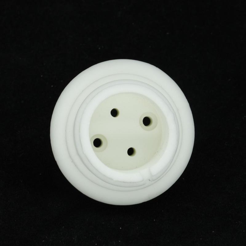 Aluminum Oxide Ceramic Lamp Holder and Base for LED Insulation and Heat Dissipation