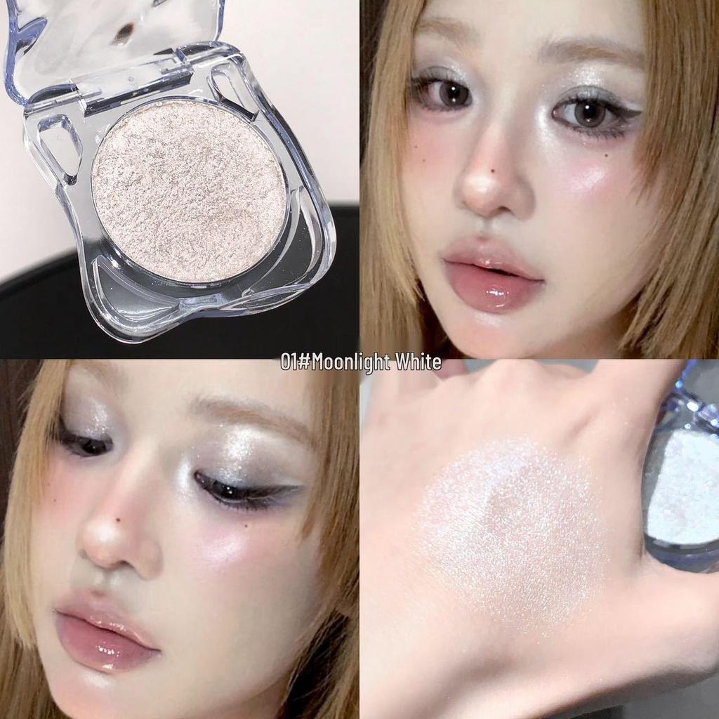 kekemood Luminous 3D Highlighter Powder: Brighten, Contour, and Enhance Complexion Naturally