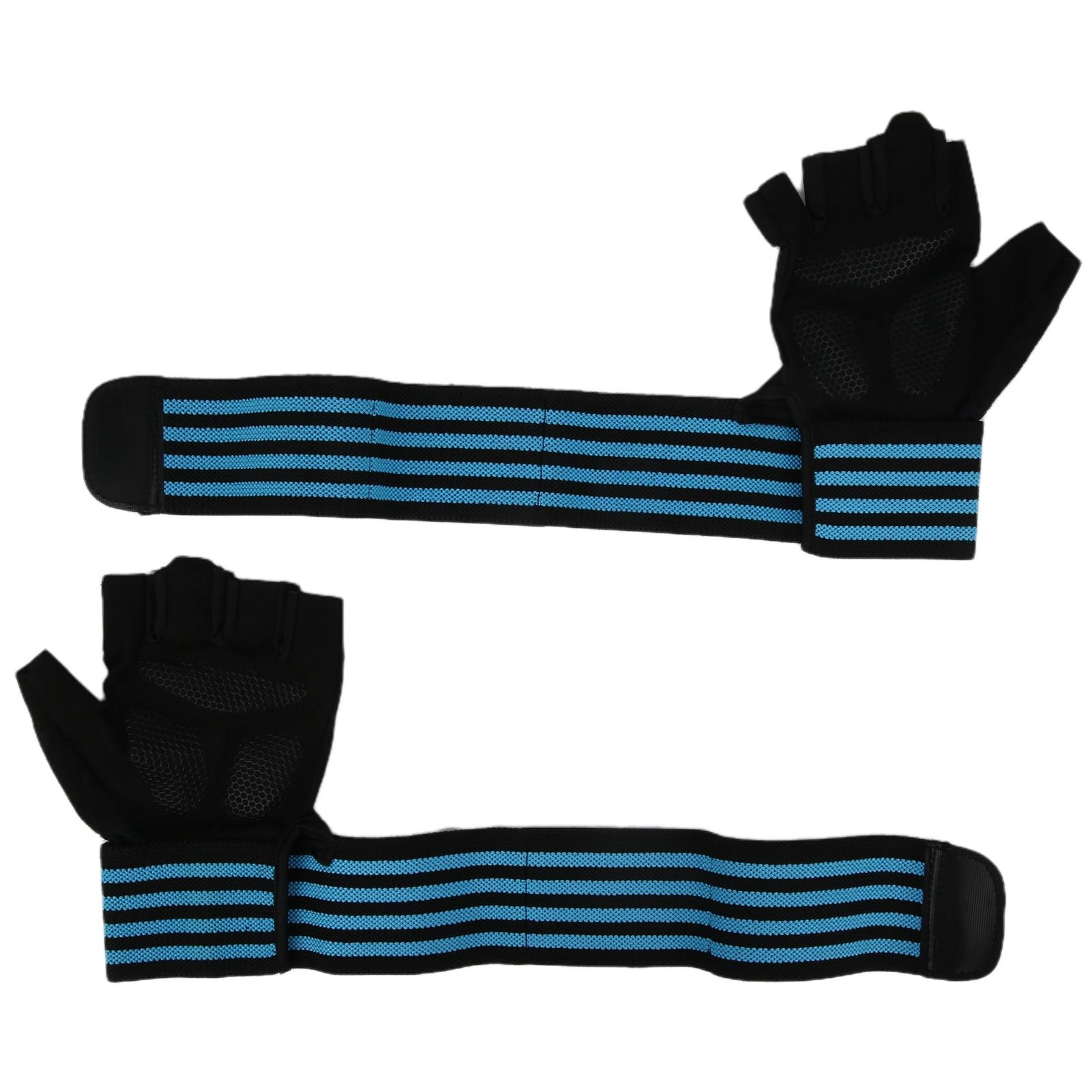 

Half Fingers Gloves Breathable Anti Slip WearResisting Protective for Riding Cycling