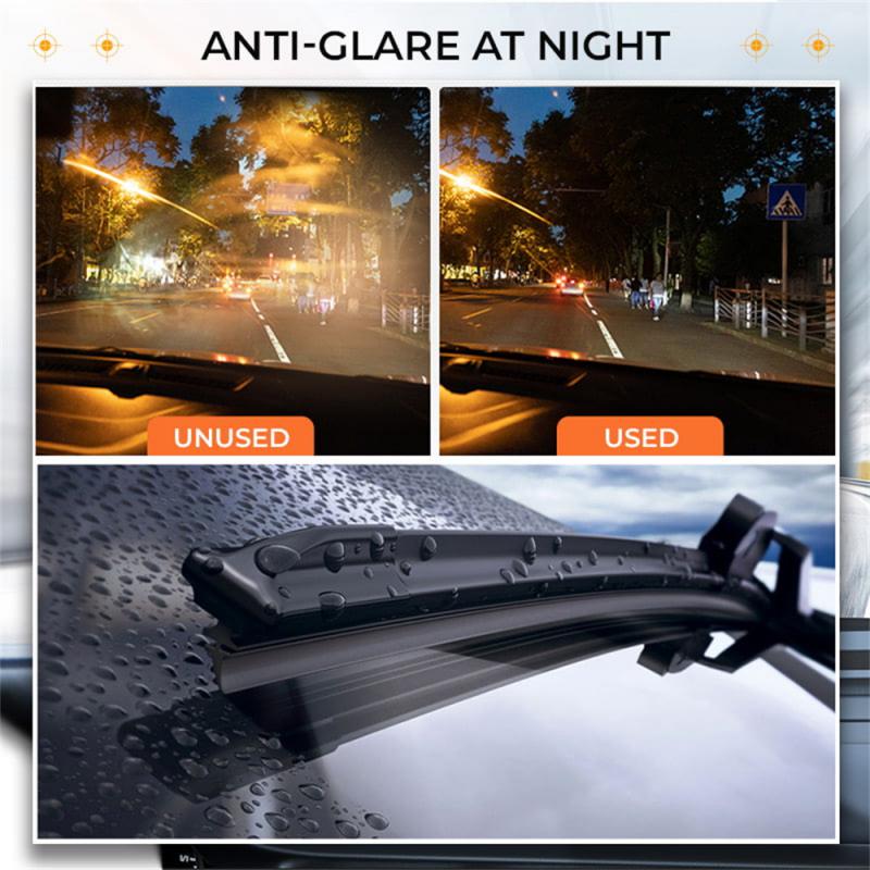 120ml Car Glass Oil Film Cleaning Paste Cleaner Car Wash Liquid Glass Coating Agent Bathroom Glass Watermark Removal Cleaner