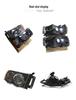 Dodge Ram 2002-2005 Black Halogen Headlight Assembly