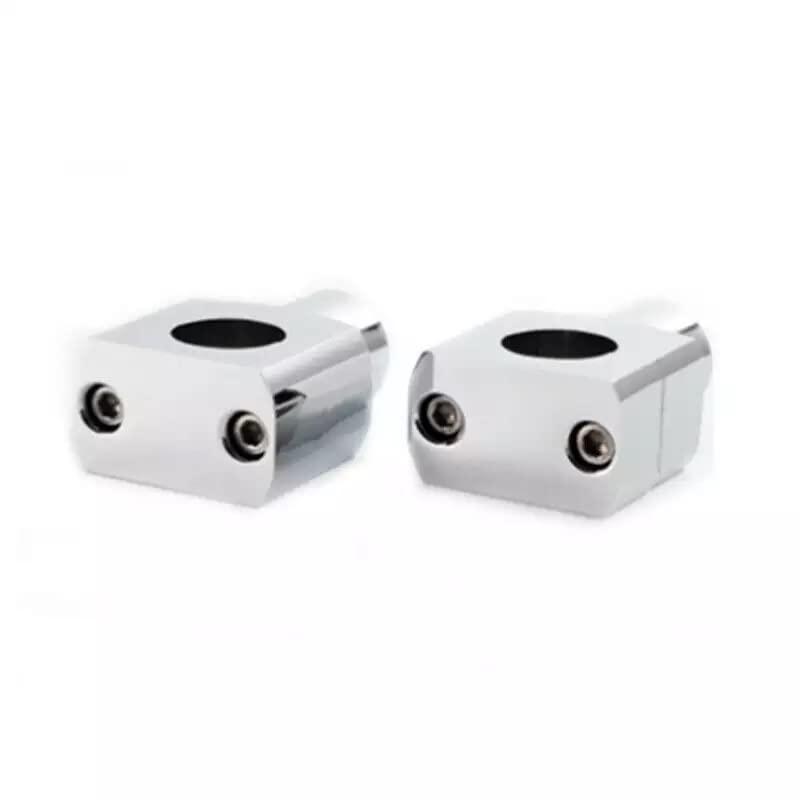 Deepa Universal Handle Post Handle Riser, 1 inch (25.4 mm), 1 inch, Harley Dragster, Vulcan, Shadow, Magna, etc. (Silver)