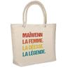 Beach Bag - PLANETEE - Maïwenn Goddess Legend Vintage - Cotton - Insulated - Large Capacity