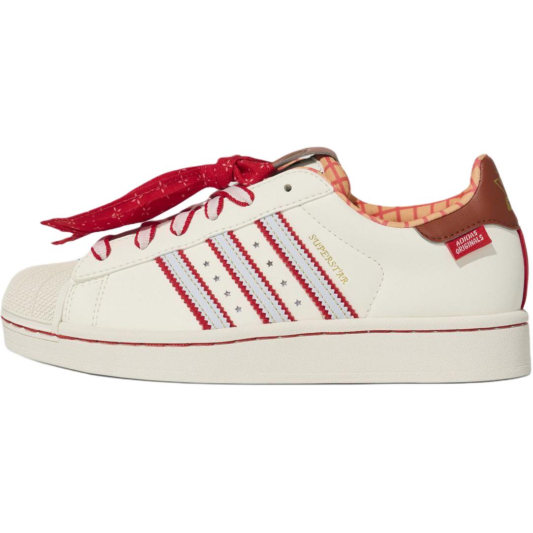 

Adidas Disney X Originals Superstar 2 Versatile Comfortable Non-Slip Low-Top Kids Sneakers Kids sneakers Off-White Red KK4472 35½