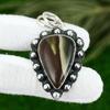 Polychrome Jasper Gemstone 925 Silver Birthday Daughter Bezel Pendant Jewelry